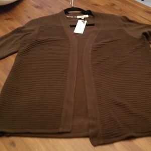 Society 8 brand new medium brown sweater